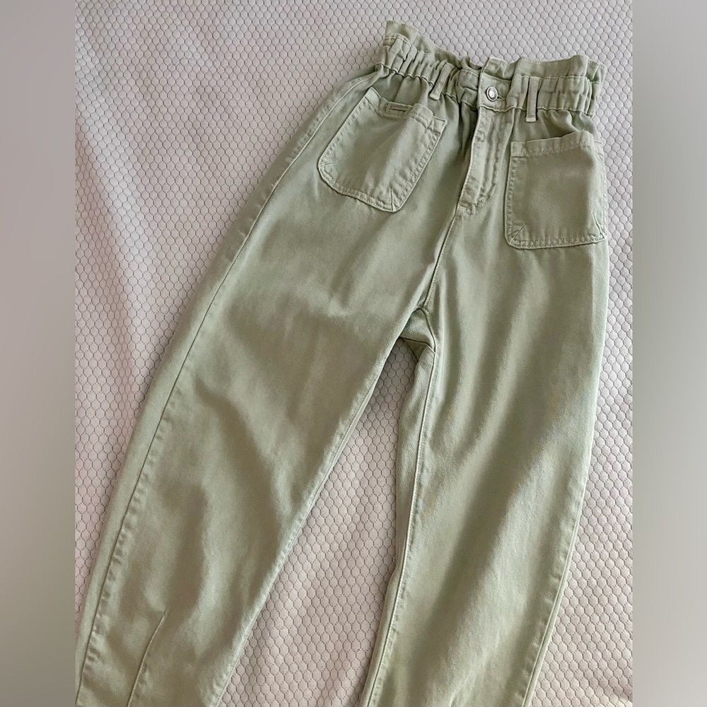 Green Zara Pants